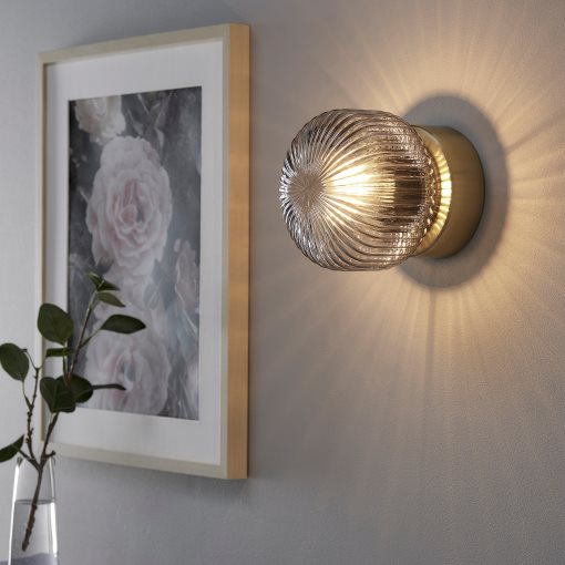 SOLKLINT, wall lamp, wired-in installation, 304.720.22