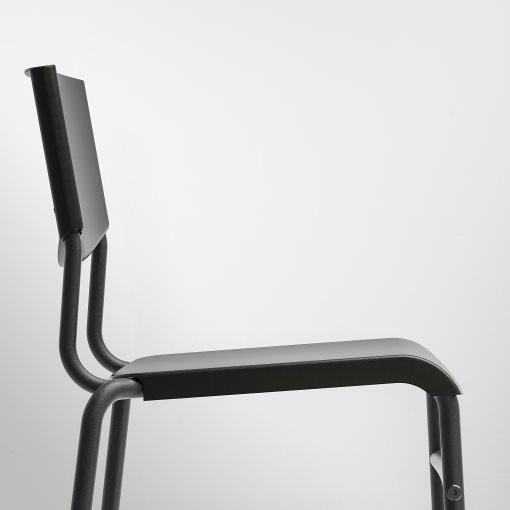 STIG, bar stool with backrest, 63 cm, 304.984.18