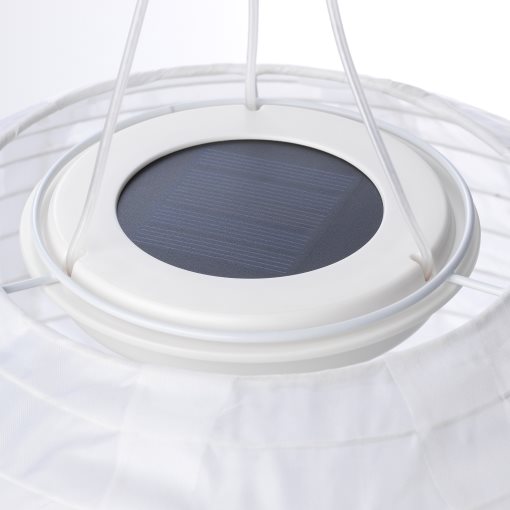 SOLVINDEN, ηλιακό κρεμαστό φωτιστικό με ενσωματωμένο φωτισμό LED/εξωτερικού χώρου/γλόμπος, 30 cm, 305.136.64