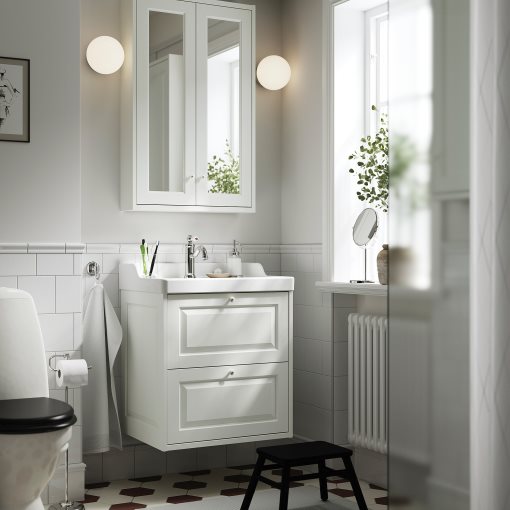 TANNFORSEN, mirror cabinet with doors, 60x15x95 cm, 305.351.28