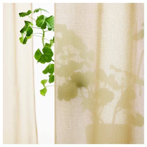 ROSENROBINIA, sheer curtains 1 pair, 145x300 cm, 305.648.56