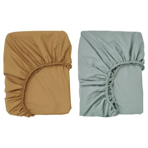GULDVÄVARE, fitted sheet for cot, 70x140 cm, 305.736.53