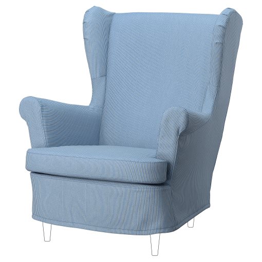STRANDMON, slipcover for wing chair, 305.819.45
