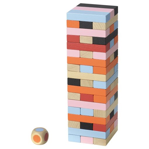 FJÄLLVRÅK, stacking game 54 pack, 305.823.51