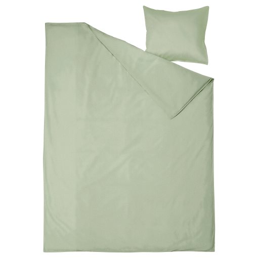 ÄNGSLILJA, duvet cover and pillowcase, 150x200/50x60 cm, 305.851.75