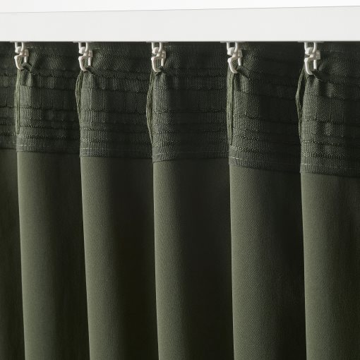 MAJGULL, block-out curtains/1 pair, 145x300 cm, 305.860.33
