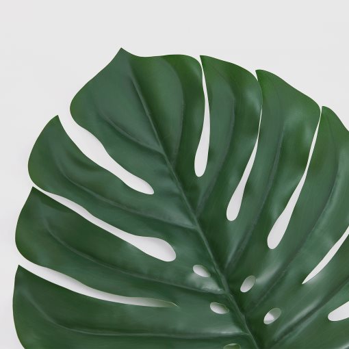 SMYCKA, artificial leaf/in/outdoor/Monstera, 80 cm, 305.871.60