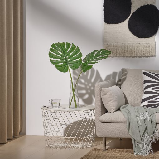 SMYCKA, artificial leaf/in/outdoor/Monstera, 80 cm, 305.871.60