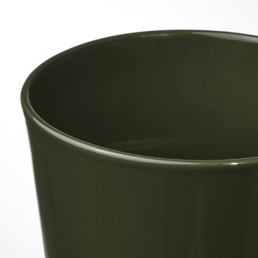 KLOTLÖNN, plant pot with saucer in/outdoor, 15 cm, 305.982.67