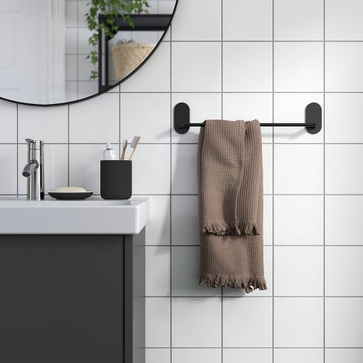 SKOGHALL, towel rail self-adhesive, 43x6 cm, 305.986.39