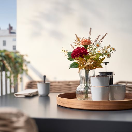 SMYCKA, τεχνητό μπουκέτο εσωτερικού/εξωτερικού χώρου, 35 cm, 306.014.82