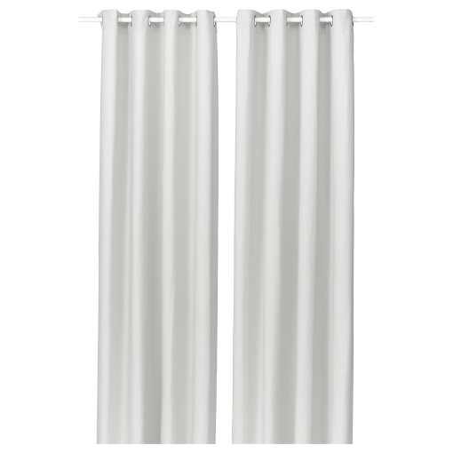 GINSTMOTT, κουρτίνα με τρουκς, 2 τεμ. 145x300 cm, 306.054.18