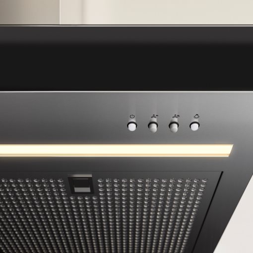 RÄFSEBO, wall mounted extractor hood/IKEA 500, 80 cm, 306.092.23