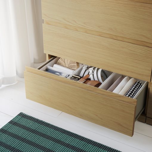STORKLINTA, chest of 6 drawers, 140x50x75 cm, 306.275.47