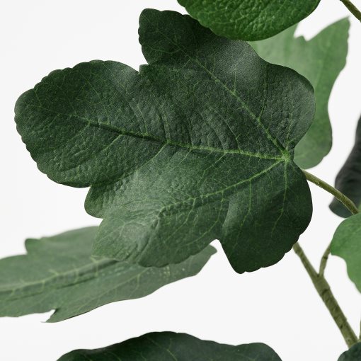SMÅTÄRNA, artificial potted plant/paper/Fig, 12 cm, 306.327.37