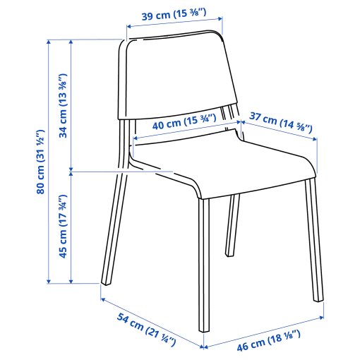 MELLTORP/TEODORES, τραπέζι και 2 καρέκλες, 392.969.01