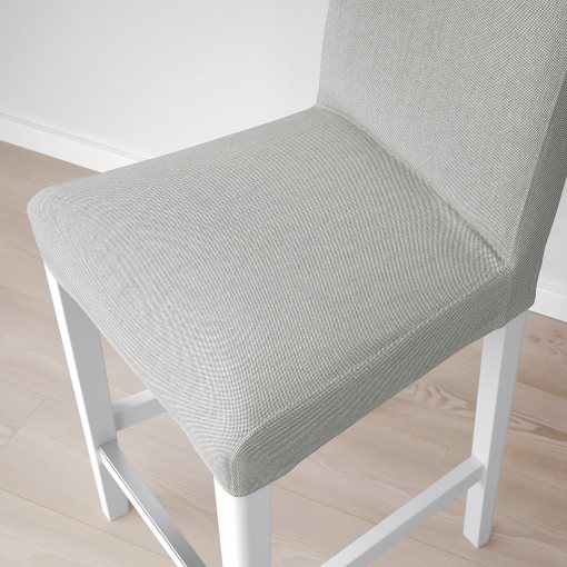 BERGMUND, bar stool with backrest, 62 cm, 393.882.03
