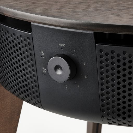 STARKVIND, table with air purifier and additional gas filter, 394.442.18