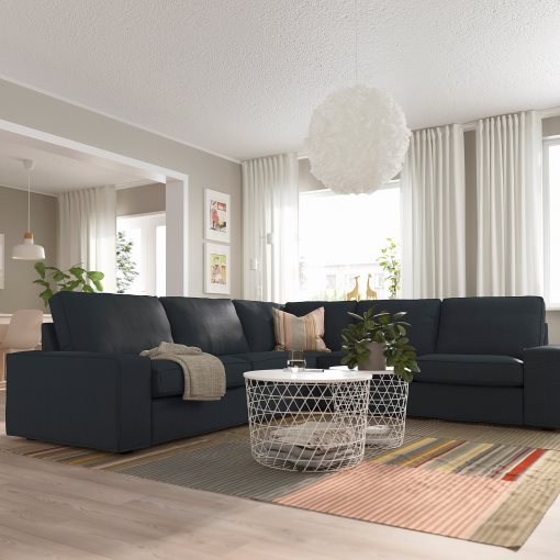 KIVIK, corner sofa, 5-seat, 394.828.61