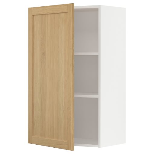 METOD, wall cabinet with shelves, 60x100 cm, 395.093.42
