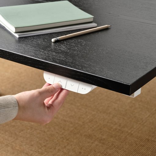 MITTZON, desk sit/stand/electric, 160x80 cm, 395.302.30
