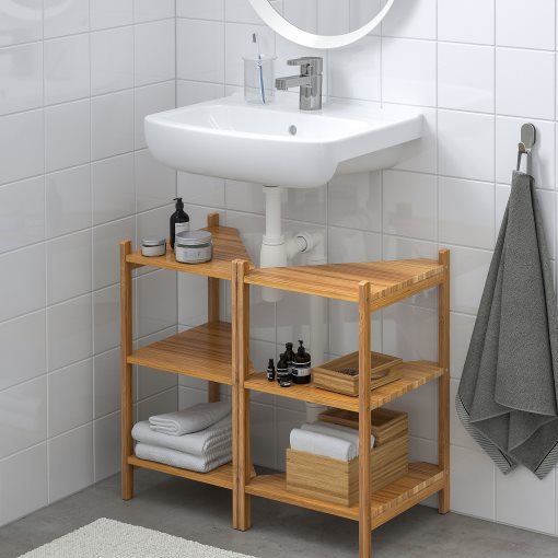 RAGRUND/BJORKAN, wash-basin/corner shelf, 395.468.77