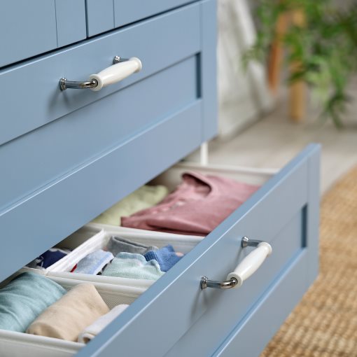 PLATSA, ντουλάπα με 2 πόρτες και 2 συρτάρια, 80x42x173 cm, 395.556.64