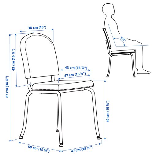 NACKANAS/EBBALYCKE, table and 4 chairs, 140 cm, 395.601.37