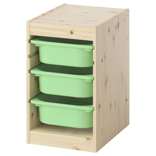 TROFAST, storage combination with boxes, 32x44x52 cm, 395.732.72