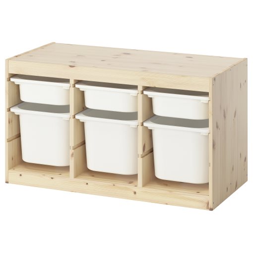 TROFAST, storage combination with boxes, 93x44x52 cm, 395.748.65