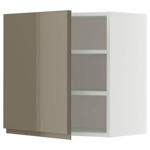 METOD, wall cabinet with shelves, 60x60 cm, 395.773.12