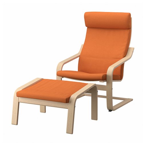 POÄNG, πολυθρόνα και υποπόδιο, 395.817.38