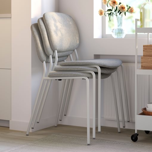 VIHALS, table and 4 chairs, 107 cm, 395.899.42