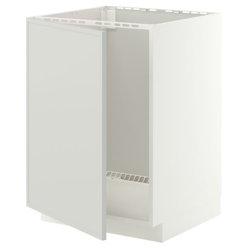 METOD, base cabinet for sink, 60x60 cm, 396.055.84