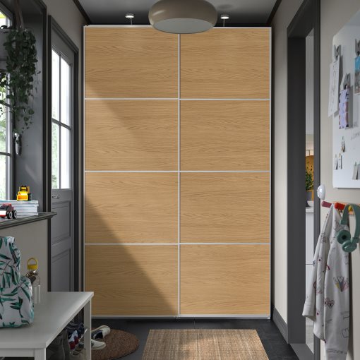 PAX, wardrobe with sliding doors, 150x43x236 cm, 396.088.32