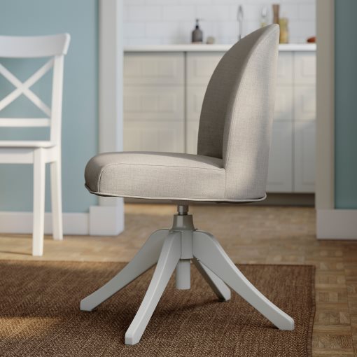 ROSENTORP, table and 4 chairs, 110/155 cm, 396.101.42