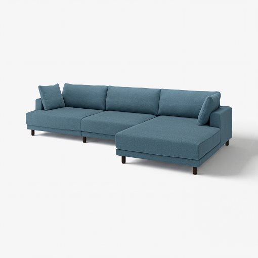 UPPÅKRA, 4,5-seat modular sofa with chaise longue, right, 396.141.35