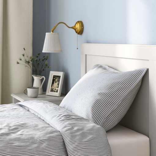 FÅGELFJÄLLET, bed frame with 2 storage boxes, 90x200 cm, 396.287.74