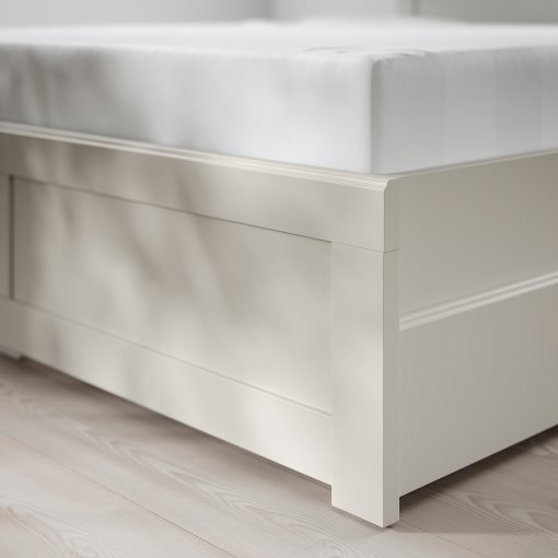 FÅGELFJÄLLET, bed frame with 2 storage boxes, 90x200 cm, 396.287.74