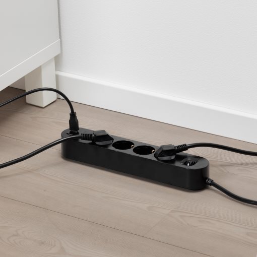 KOPPLA, πολύπριζο 4 εξόδων με 2 θύρες USB, 404.095.77