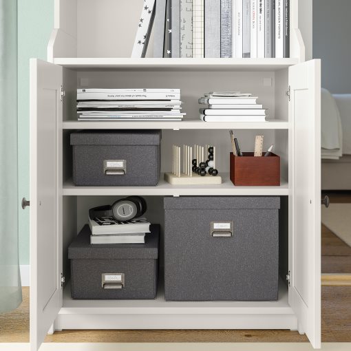 TJOG, storage box with lid, 25x36x15 cm, 404.776.65