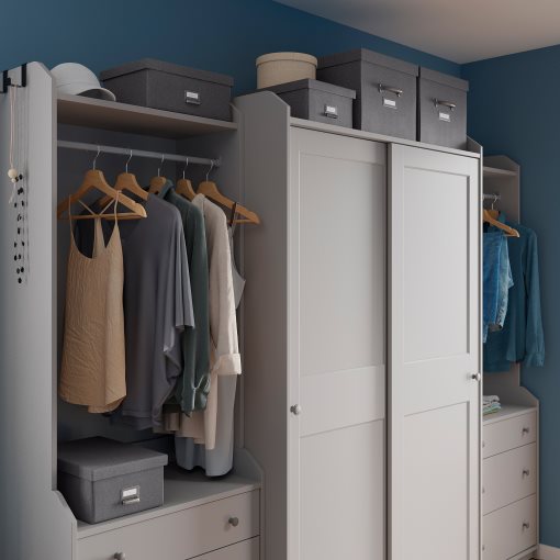 TJOG, storage box with lid, 25x36x15 cm, 404.776.65