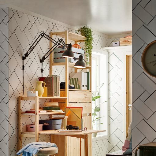 IVAR, folding table, 80x30-95 cm, 405.124.66