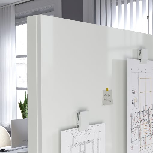 MITTZON, λευκός πίνακας/πίνακας ανακοινώσεων, 84x110x2 cm, 405.286.36