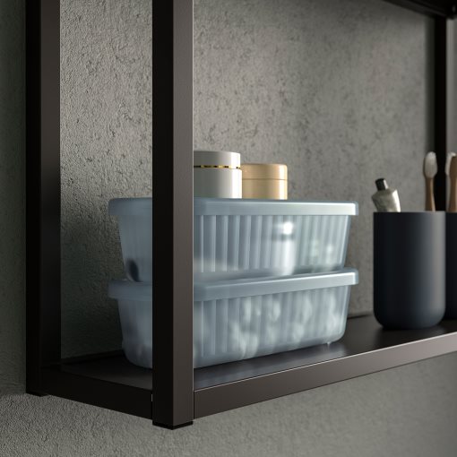 RYKTA, storage box with lid, 9x24x7 cm/0.5 l, 405.332.04