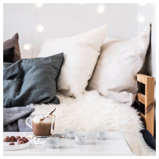 GLASBJÖRK, αρωματικό κερί ρεσό/Κέδρος & βανίλια, 30τεμ. 3.5 hr, 405.336.28