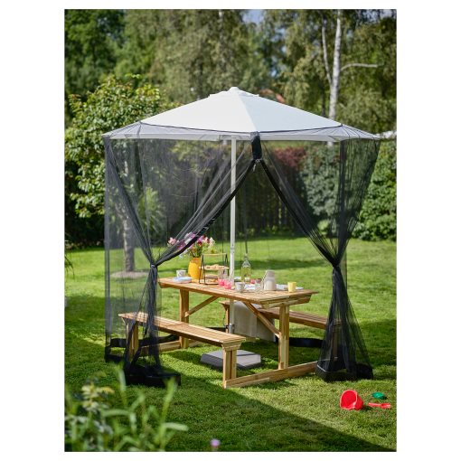 LERHOLMEN, picnic table/outdoor, 147x150 cm, 405.392.63