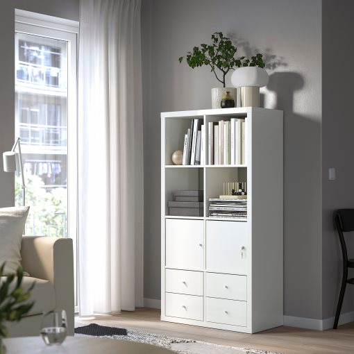 KALLAX, ένθετο με πόρτα με κλειδί, 33x33 cm, 405.442.74