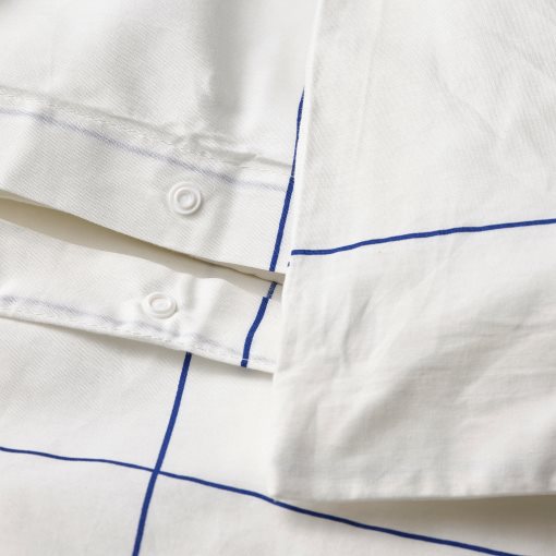 BREDVECKLARE, duvet cover and 2 pillowcases, 240x220/50x60 cm, 405.793.34