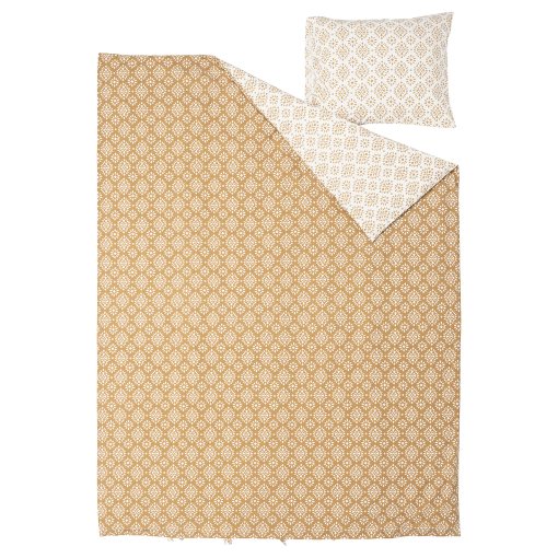 ORMÄNGSFLY, duvet cover and pillowcase, 150x200/50x60 cm, 405.852.69